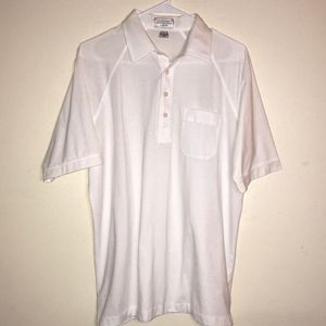 🇺🇦 New White Polo Shirt Size XL